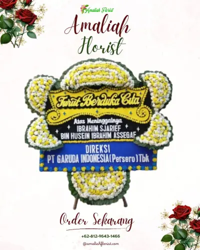 Papan Bunga Duka di Ternyang